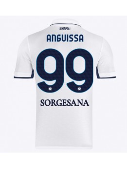 SSC Napoli Frank Anguissa #99 Replika Borta Kläder 2024-25 Kortärmad